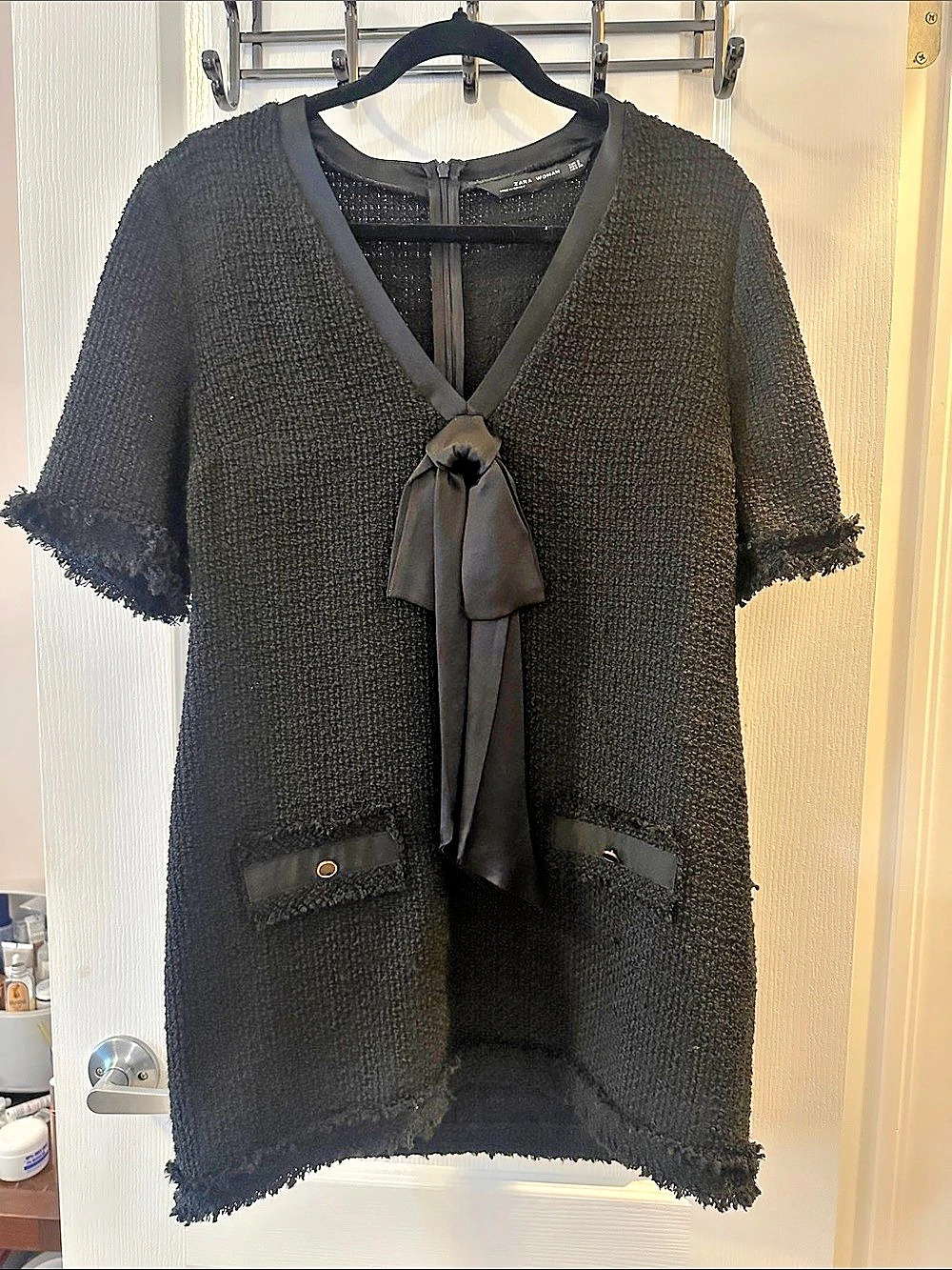 Zara Short Dress/ Top- Very Chanel-Size Small- Never worn